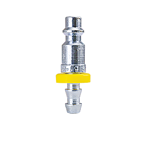 B-B2PS2-S Breco by Foster | One Way Shut-Off | B Series | 1/4" Plug x 1/4" Push-On Hose Stem | Steel