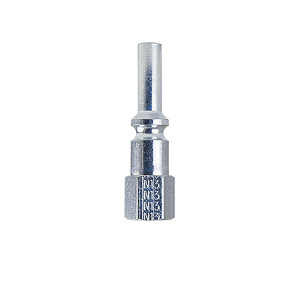 B-L2F2-S Breco by Foster | L Series | Quick Disconnect Socket & Plug | 1/4" Plug x 1/4" Female NPT Thread | Steel
