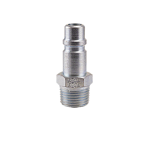 B-B4M4-S Breco by Foster | One Way Shut-Off | B Series | 1/2" Plug x 1/2" Male NPT Thread | Steel