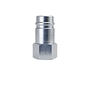 B-B6F8-S Breco by Foster | One Way Shut-Off | B Series | 3/4" Plug x 1" Female NPT Thread | Steel