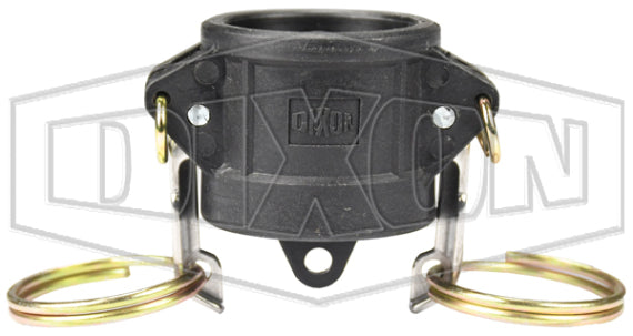 PPH75 by Dixon Valve | Cam & Groove Dust Cap | Type H | 3/4" Size | Polypropylene