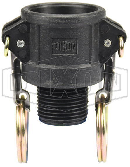 PPB75 by Dixon Valve | Cam & Groove Coupler | Type B | 3/4" Coupler x 3/4" Male NPT | Polypropylene