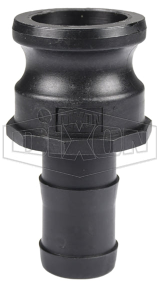 PPE125 by Dixon Valve | Cam & Groove Reducer (Jump Size) Adapter | Type E | 1-1/2" Adapter x 1-1/4" Hose Shank | Polypropylene