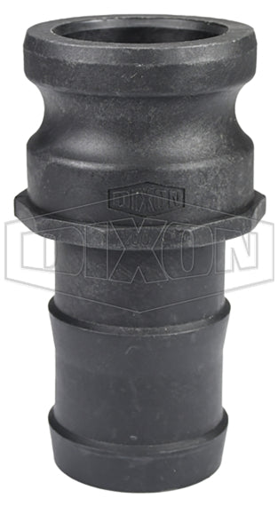 PPE200 by Dixon Valve | Cam & Groove Adapter | Type E | 2" Adapter x 2" Hose Shank | Polypropylene