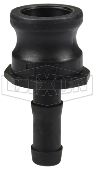 PPE50 by Dixon Valve | Cam & Groove Reducer (Jump Size) Adapter | Type E | 3/4" Adapter x 1/2" Hose Shank | Polypropylene