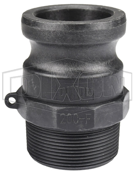 PPF200 by Dixon Valve | Cam & Groove Adapter | Type F | 2" Adapter x 2" Male NPT | Polypropylene