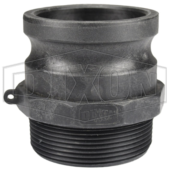 PPF300 by Dixon Valve | Cam & Groove Adapter | Type F | 3" Adapter x 3" Male NPT | Polypropylene