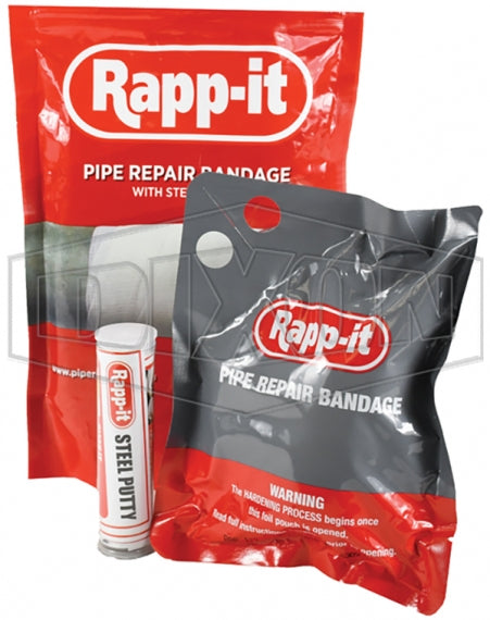 RAP304 by Dixon Valve | Rapp-it Pipe Repair Kit | Bandage Size: 4" Wide x 30ft Long