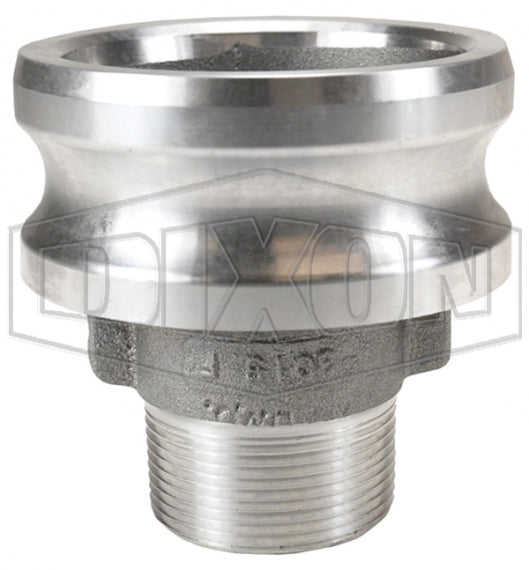 3020-F-AL by Dixon Valve | Cam & Groove Reducer (Jump Size) Adapter | Type F | 3" Adapter x 2" Male NPT | Aluminum