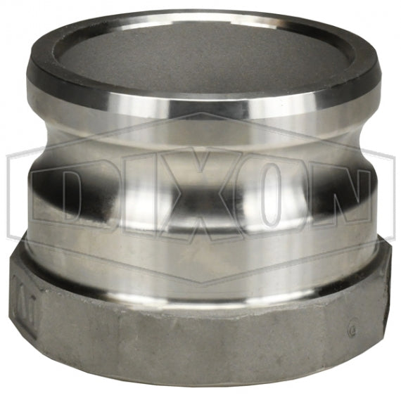 3020-A-SS by Dixon Valve | Cam & Groove Reducer (Jump Size) Adapter | Type A | 3" Adapter x 2" Female NPT | 316 Stainless Steel