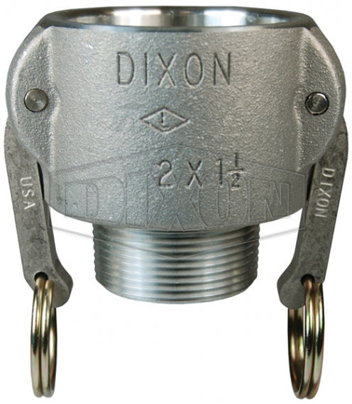4030-B-SS by Dixon Valve | Cam & Groove Reducer (Jump Size) Coupler | Type B | 4" Coupler x 3" Male NPT | 316 Stainless Steel