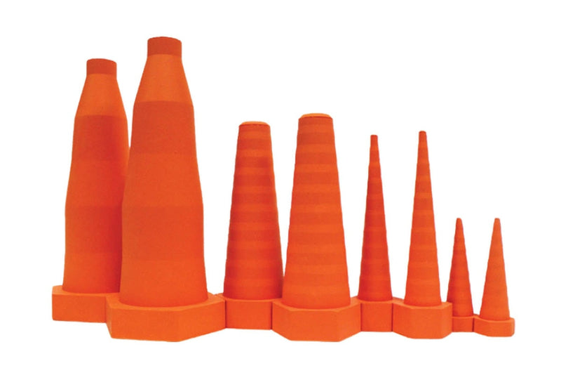 ROPLUG-2 Rhino™ by SRM Industries | Rhino Safety Drip Proof Plugs™ | Fitting size -4 through -12 | Orange | Nitrile/NBR | Single Plug