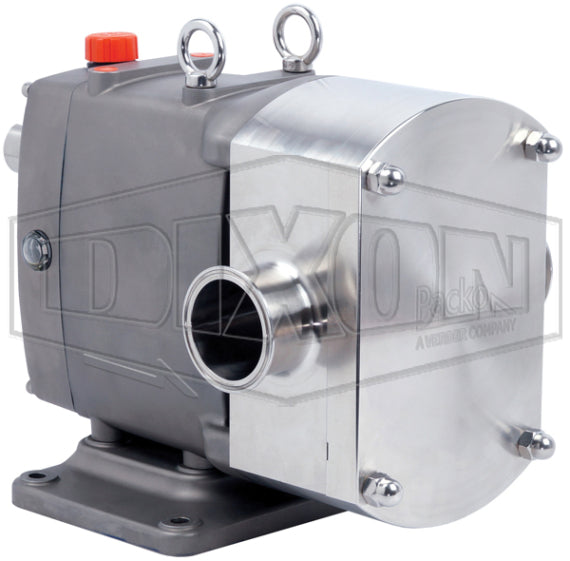 JRZL340 by Dixon Valve / Packo | JRZL-Series | Sanitary Rotary Lobe Pump | 4" Port Size | 0.38 Gal/Rev | 115 PSI