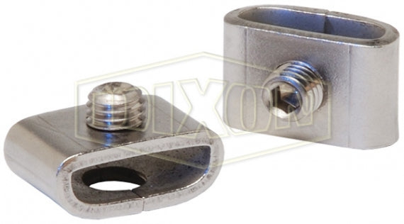 SSB750 by Dixon Valve | Set Screw Buckle | for 3/4" & 5/8" Band Width | 201 Stainless Steel