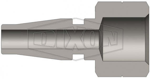 SHD2F1 by Dixon Valve | Pneumatic Quick Disconnect Coupling | SHD-Series | 1/8" Female NPT x 1/4" Twist-Lock Interchange | Plug | Steel