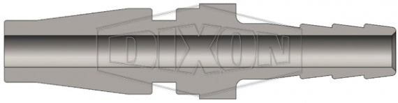 SHD4S4 by Dixon Valve | Pneumatic Quick Disconnect Coupling | SHD-Series | Hose Barb | 1/2" Hose ID x 1/2" Twist-Lock Interchange | Plug | Steel