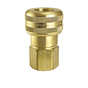 B-6BF8-B Breco by Foster | 1-Way Automatic Sockets | B Series | 3/4" Socket x 1" Female NPT Thread | Straight | Brass
