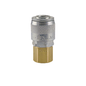 B-3JF3-S Breco by Foster | Quick Disconnect | J Series | 3/8" Automatic Socket | 3/8" Female NPT Thread | Straight | Steel