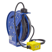 PC17-5010-X by Coxreels | PC Series | Spring Driven Power Cord Reel | 10/3 SO Cord, 30A, 115V | Steel | 50ft Cord Included