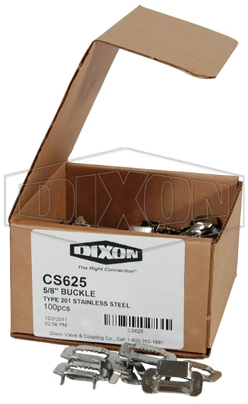 CS750 by Dixon Valve | Buckles | for 3/4" Band Width | 201 Stainless Steel