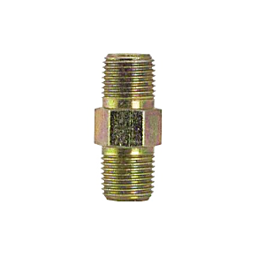 B-5404-2 Breco by Foster | Hex Pipe Nipple | 1/8" Male NPT Thread x 1/8" Male NPT Thread | Straight | Steel