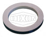 400-G-TF by Dixon Valve | Cam & Groove Envelope Gasket | 4" Size | PTFE (TFE) with Nitrile Rubber Filler