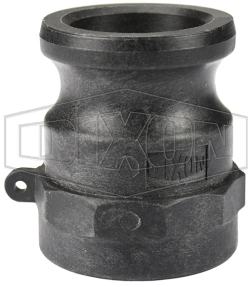 PPA150 by Dixon Valve | Cam & Groove Adapter | Type A | 1-1/2" Adapter x 1-1/2" Female NPT | Polypropylene