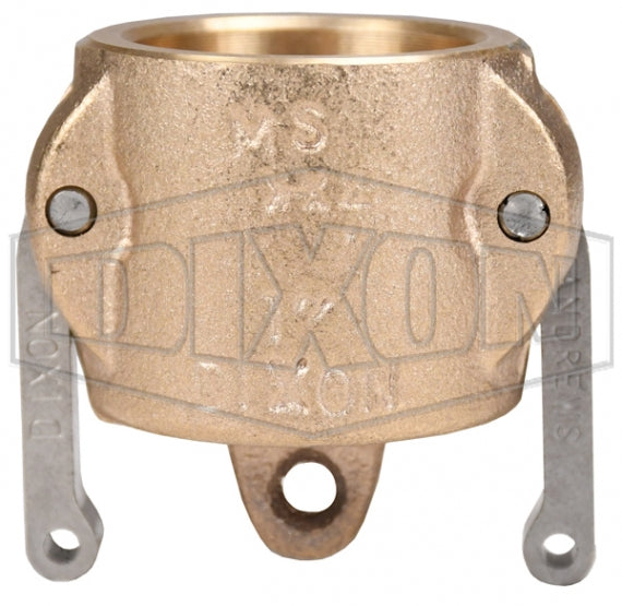 100-DC-BR by Dixon Valve | Cam & Groove Dust Cap | Type DC | 1" Coupler End | Brass