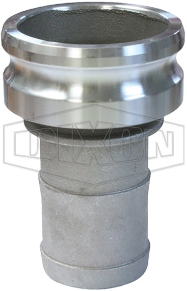 5040-E-AL by Dixon Valve | Cam & Groove Reducer (Jump Size) Adapter | Type E | 5" Adapter x 4" Hose Shank | Aluminum