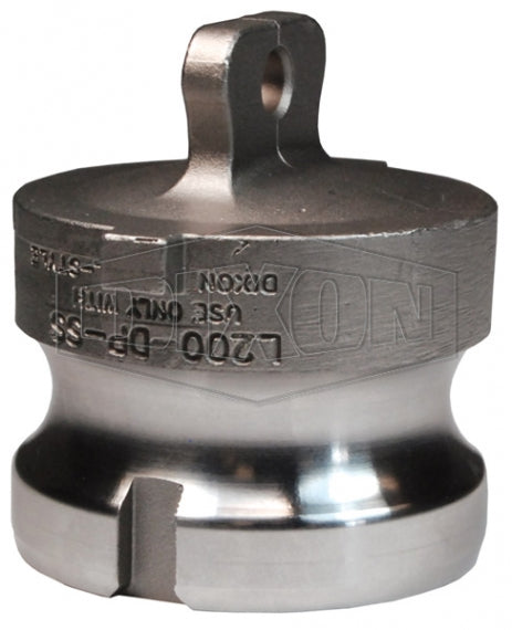 L300-DP-SS by Dixon Valve | Vent-Lock® Safety Cam & Groove Dust Plug | Type DP | 3" Size | 316 Stainless Steel