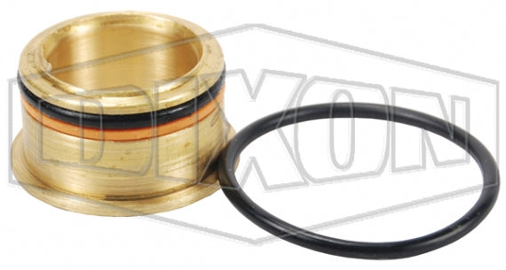8W-RKIT-V2 by Dixon Valve | Hydraulic Quick Disconnect Coupling | W-Series | Wingstyle Interchange Coupler Repair Kit | For 1" Body Size | Nitrile Seal