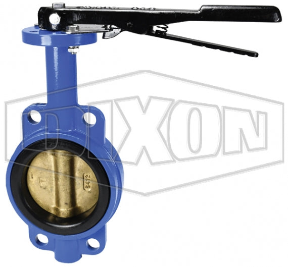 BBFVW600 by Dixon Valve | Butterfly Valve | Wafer Style | 6" 150# Flange | Nitrile Rubber Liner | Ductile Iron