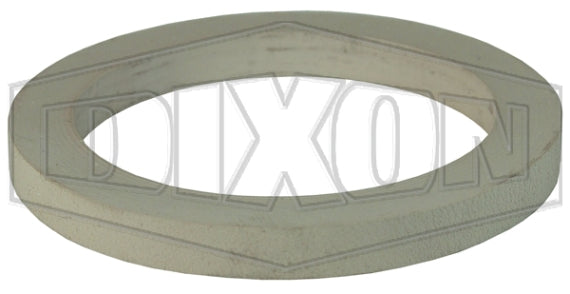 400-G-WNE by Dixon Valve | Cam & Groove Gasket (FDA Approved) | 4" Size | White Neoprene