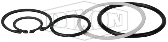 16WS-SKIT by Dixon Valve | Hydraulic Quick Disconnect Coupling | WS-Series | Heavy-Duty Wingstyle Interchange Coupler Seal Kit | For 2" Body Size | Nitrile Seal