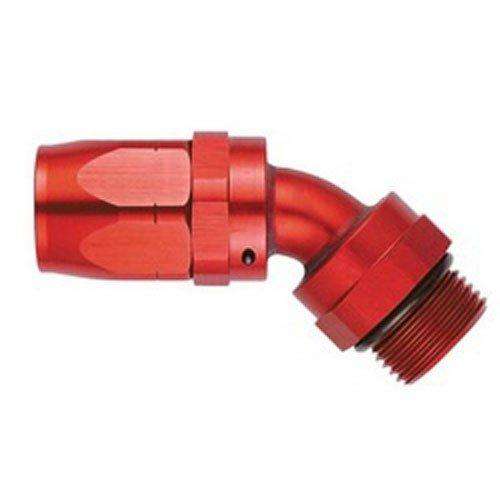 FBM1353 Eaton Aeroquip® -12 Reuseable Swivel ORB 45° Elbow Fitting - 1-1/16-12 Thread - Aluminum