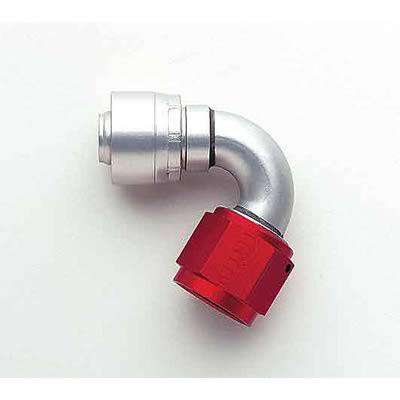 FBM4144 Eaton Aeroquip® -10 Lightweight Crimp S.A.E. 37° (JIC/AN) Non-Swivel 120° Elbow Fitting