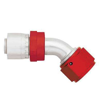 FBM4226 Eaton Aeroquip® -16 Lightweight Crimp S.A.E. 37° (JIC/AN) Swivel 45° Elbow Fitting