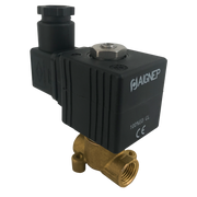 02F03102V0N30901 AIGNEP | Fluidity Series | Fluidity 02F Direct | Acting Solenoid Valve | 2/2 Normally Closed | FKM Seal | 1/4" NPTF | 2 mm | 24V AC
