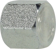 0304C4 (0304-C-4) Midland Hydraulic JIC Cap Nut - 1/4" Tube OD - 7/16-20 Female JIC 37° Flare - Steel