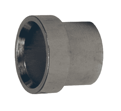 0319-4 Dixon Zinc Plated Steel Tube Sleeve - 7/16"-20 JIC 37 deg.