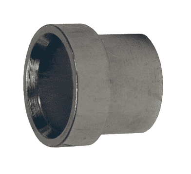 0319-6 Dixon Zinc Plated Steel Tube Sleeve - 9/16"-18 JIC 37 deg.