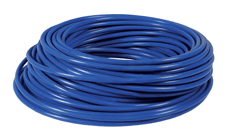 0817BL100 Dixon Blue Polyethylene Tubing - 1/4" OD x .170" ID - .040 Wall Thickness - 100ft Roll