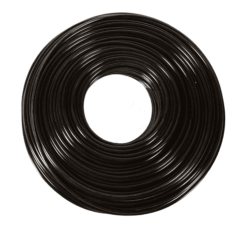 1208BR Dixon Black Polyethylene Tubing - 3/8" OD x .250" ID - .062 Wall Thickness - 500ft Roll