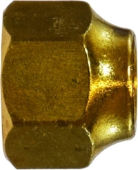 10041 (10-041) Midland SAE 45° Flare Fitting - Short Forged Nut - 3/8" Female SAE 45° Flare - Brass