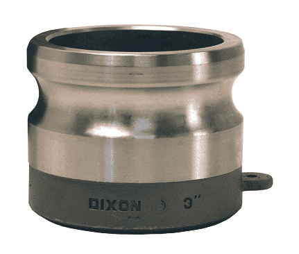 200AWBPSTSS Dixon 2" 316 Stainless Steel Adapter for Welding - Butt Weld to Schedule 40 Pipe / Socket Weld to Nominal OD Tubing - 2.015 Bore
