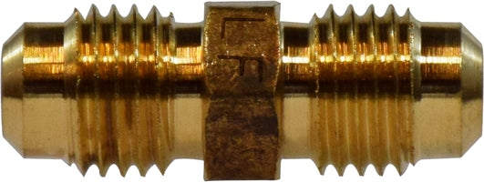 704042-06 Midland Lead Free 45° SAE Flare Fitting - Male Union - 3/8" Male UNF x 3/8" Male UNF - Brass