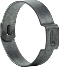 1050008 Midland 1-Ear Clamp #157 - 5/8" Nominal Size - Range: 0.543" Closed / 0.618" Open - Galvanized Carbon Steel