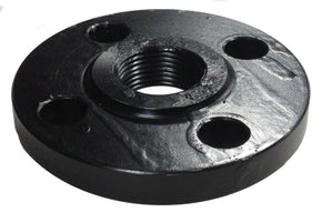 107061 (107-061) Midland Threaded 1/16" Raised Face Flange - 3/4" Female Pipe - Carbon Steel