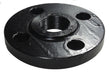 107073 (107-073) Midland Threaded 1/16" Raised Face Flange - 10" Female Pipe - Carbon Steel