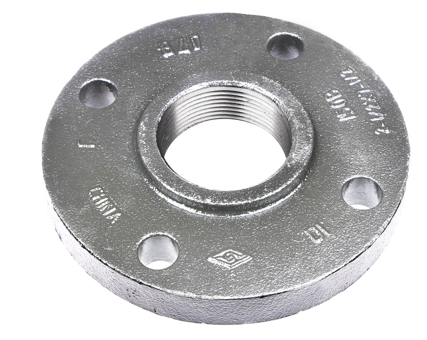 108026 Midland | Threaded Companion Flange | 2-1/2" | Class 150 Threaded | Galvanized Ductile Iron